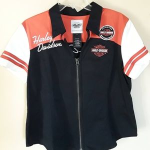 Harley-Davidson Women's Zip-Up Top